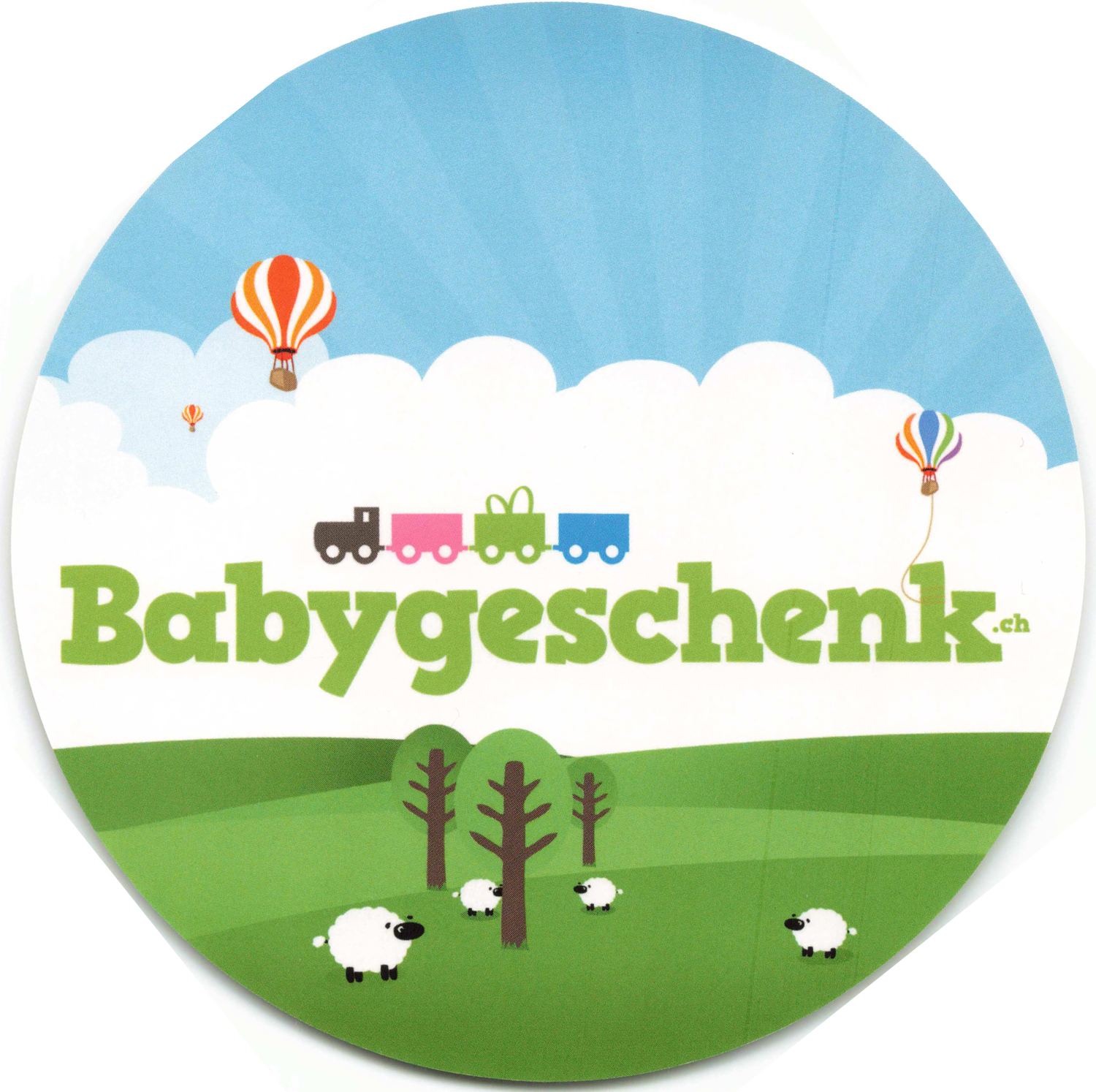 Glückwunschkarte Babygeschenk.ch
